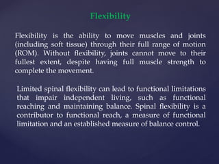 KEY COMPONENTS Of FITNESS and health wellness | PPTX