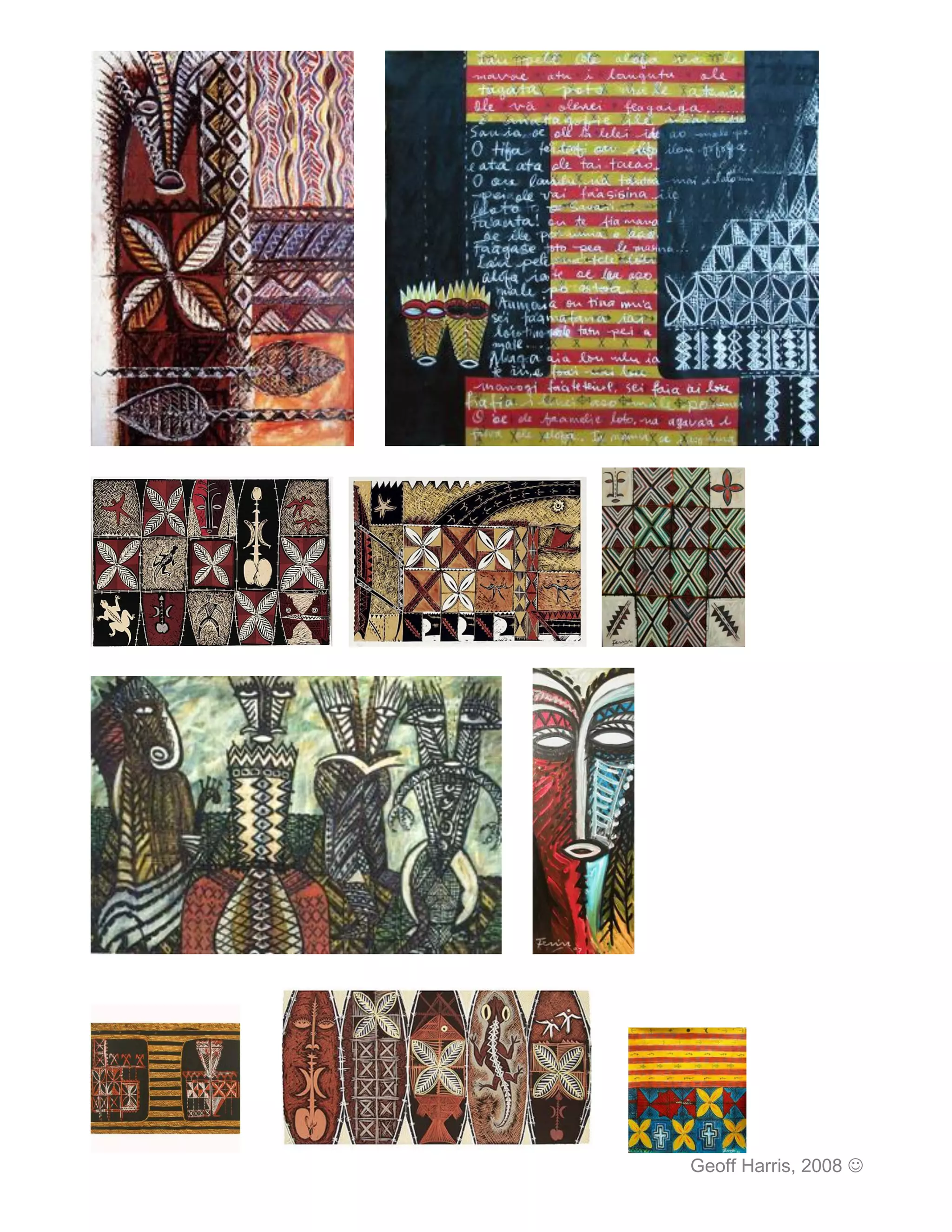 Geoff Harris, 2008 
 