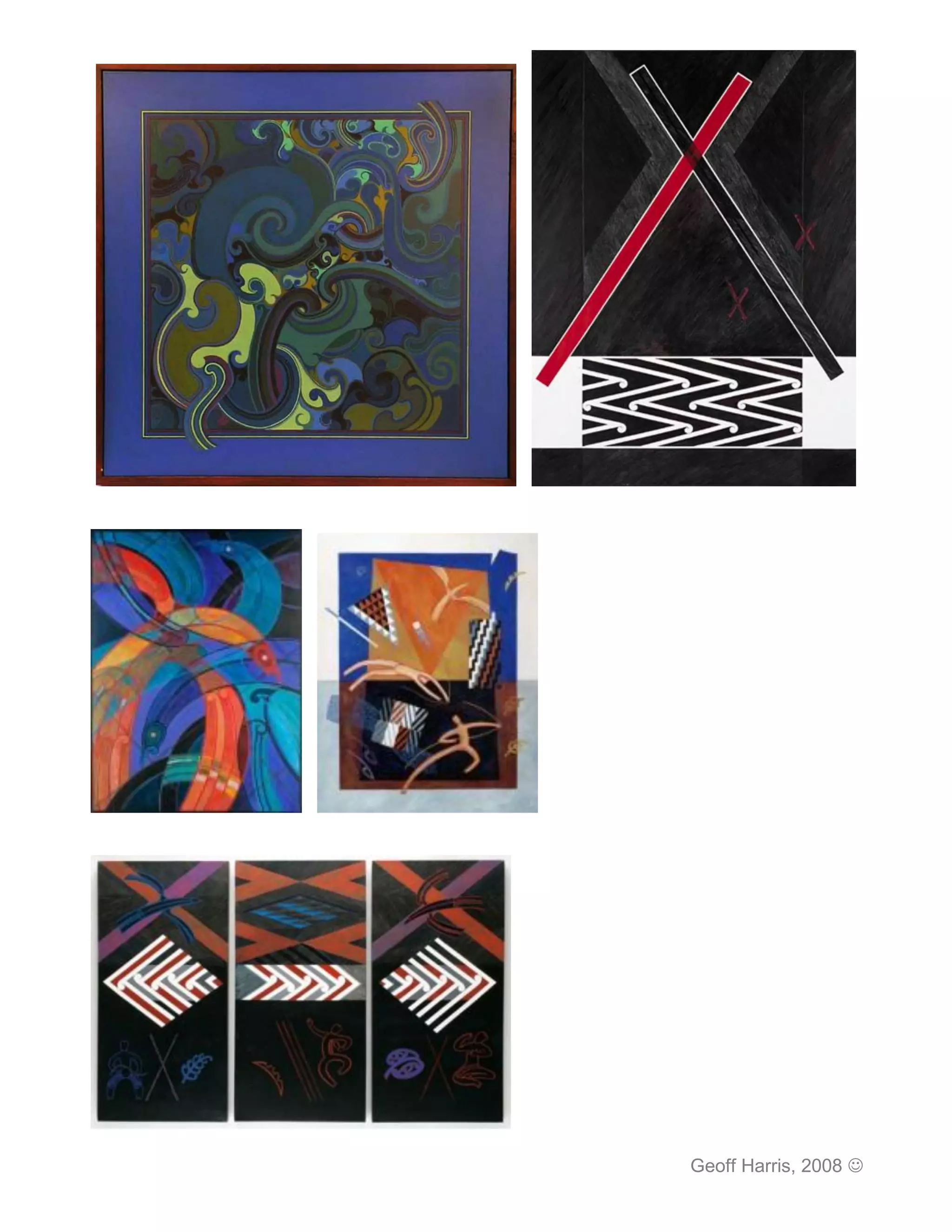 Geoff Harris, 2008 
 