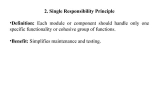 Essential Software Design Principles for Maintainable Code and ...