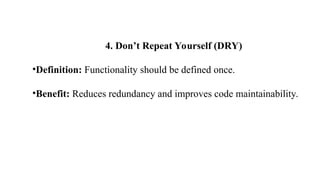 Essential Software Design Principles for Maintainable Code and ...
