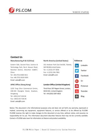 Keyed lc connectivity system overview | PDF