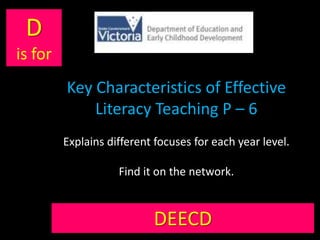 Use magnifying glass for a visual reminder.