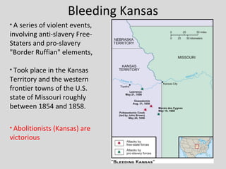 Key Events Leading to the Civil War | PPT