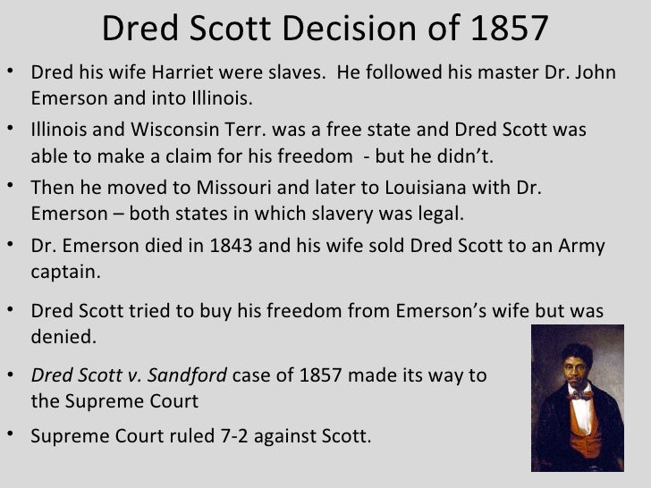 Key Events Leading to the Civil War