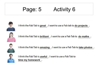 Page: 5 Activity 6
 