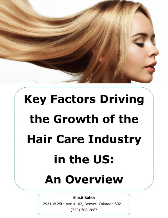 Key Factors Driving The Growth Of The Hair Care Industry In The Us A