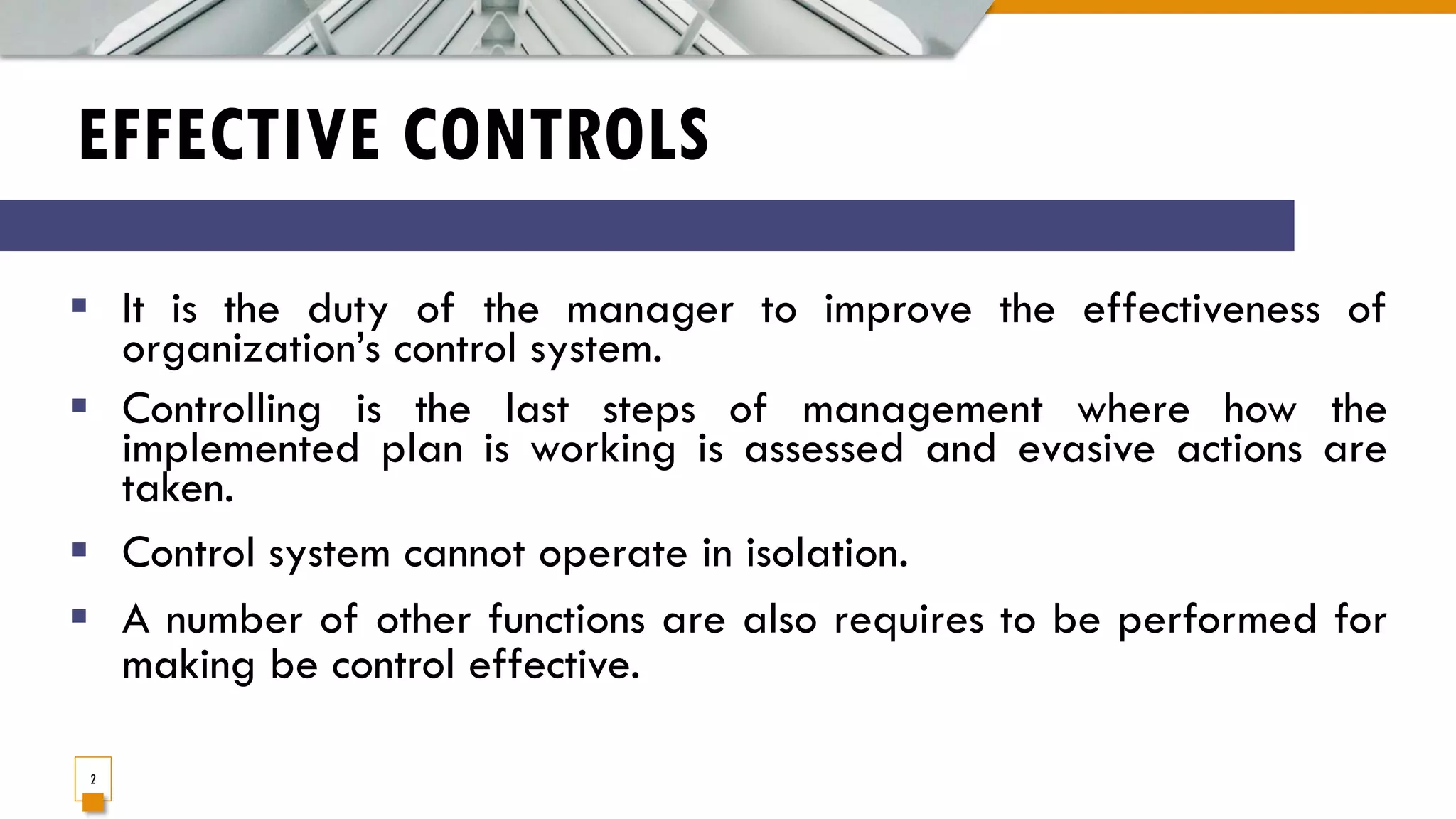Key Factors of Effective Management Control.pdf | Business ...