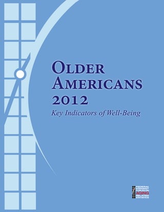 Older
Americans
2012
Key Indicators of Well-Being
 