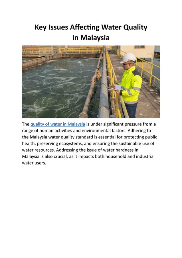 Key Issues Affecting Water Quality in Malaysia.pdf