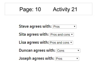 Page: 10 Activity 21
 