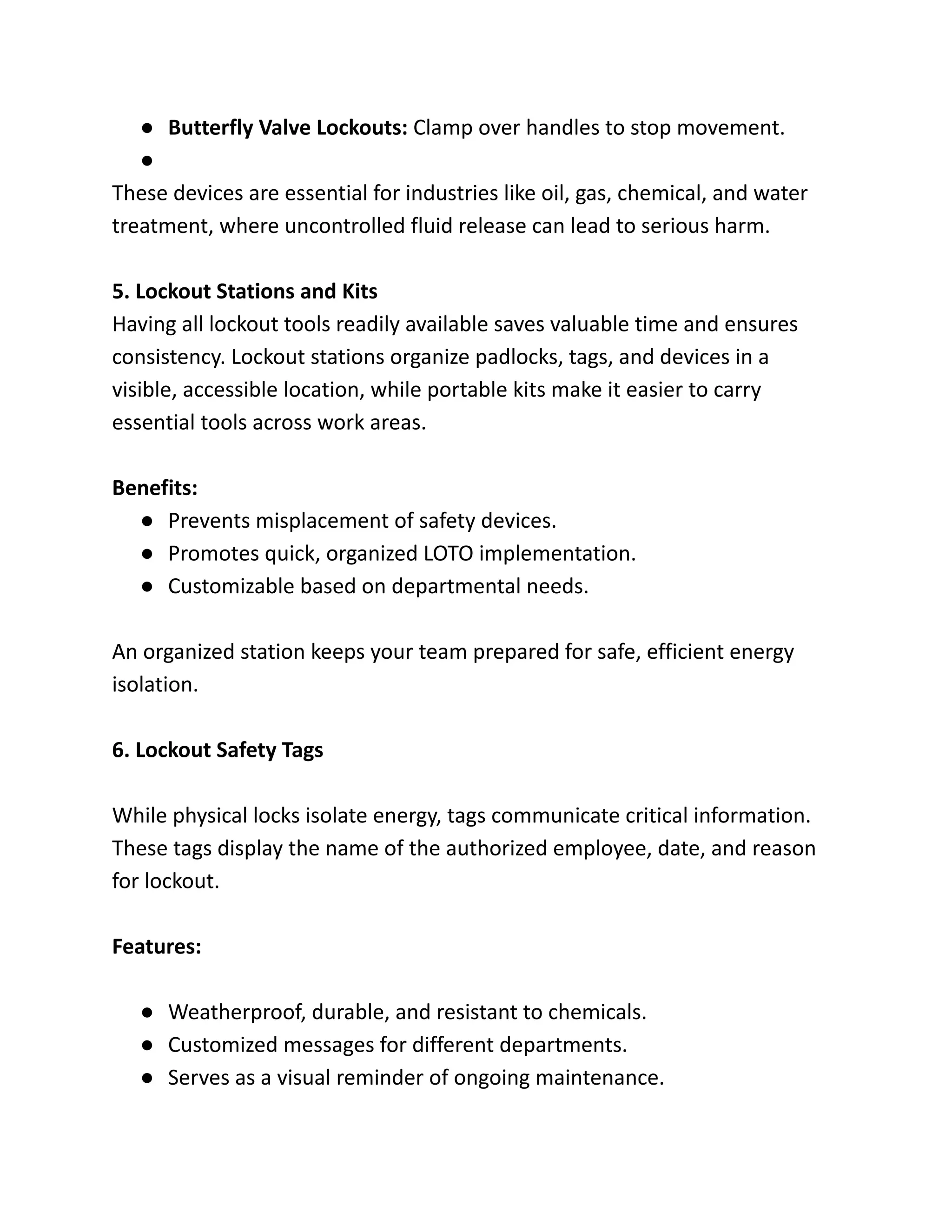Key Lockout Tagout Devices You Shouldn’t Ignore for Workplace Safety | PDF