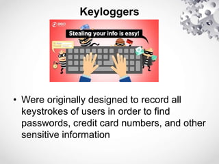 Keyloger & spyware | PPT