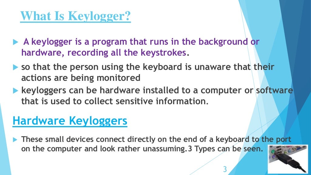 Keyloggers