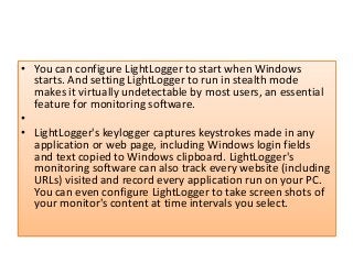 light logger keylogger