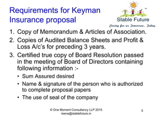 Keyman insurance | PDF