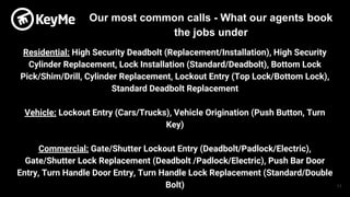 Keyme Locksmiths Promo Code KeyMe Locksmith Welcome Presentation | PDF