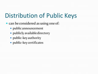 Public Key Rotation Management Image key management in cryptography and network security | PPTX