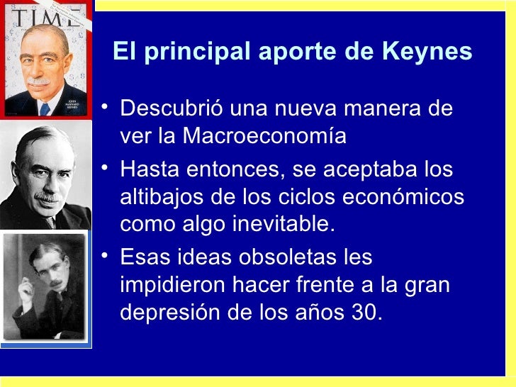 Valoracion del legado de John Maynard Keynes