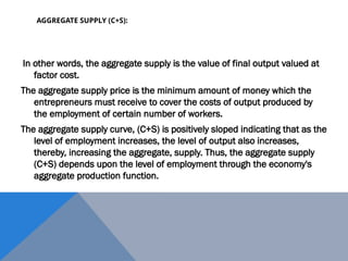 Keynesian-in Economics Macro Economics.. | PPTX