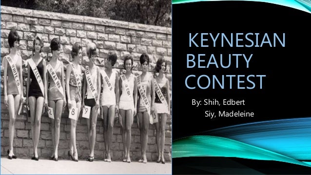 Keynesian beauty contest
