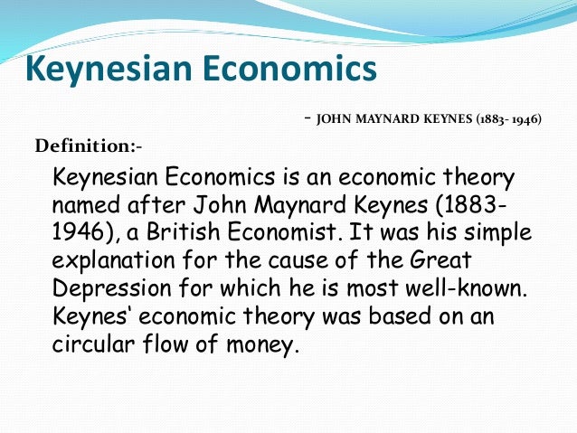 Keynes Macroeconomic Theory