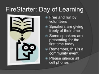 Silverlight FireStarter DC Keynote