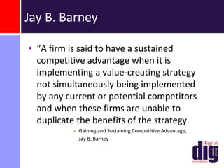 Your Competitive AdvantagesDifferentiate your companyGive people a reason to buy from youHelp you stay focused