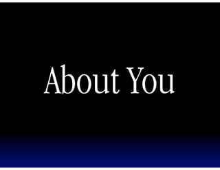 About You
 