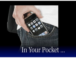 In Your Pocket ...
 