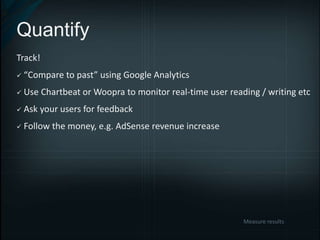 Overview Why performance matters