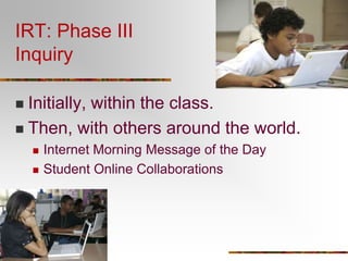 An Example of Online Reading ComprehensionReading About Martin Luther KingThe new literacies of online reading comprehension