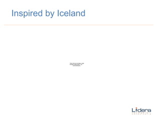 Inspired by Iceland 