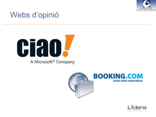 Webs d’opinió 
