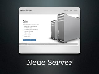 Neue Server
 