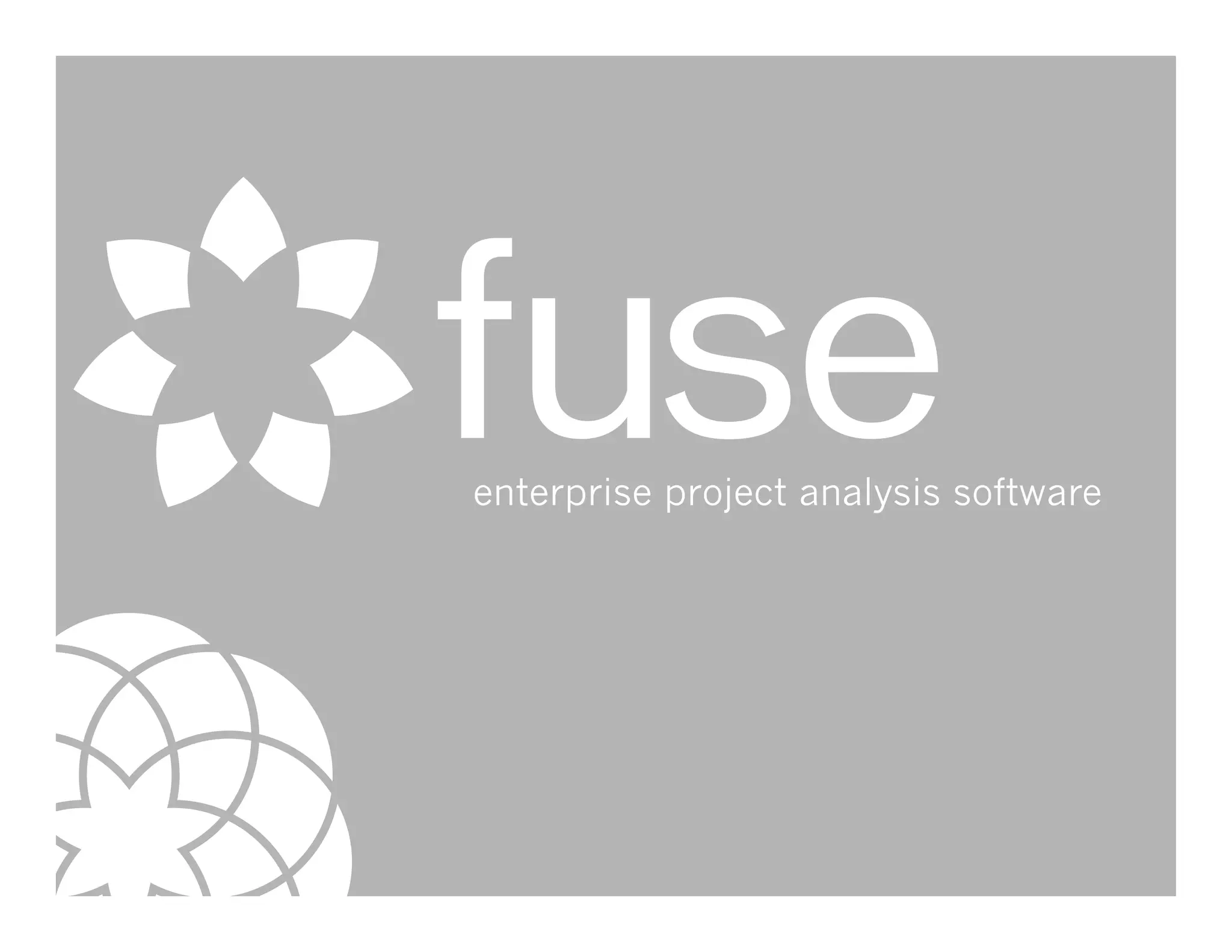 enterprise project analysis software
 