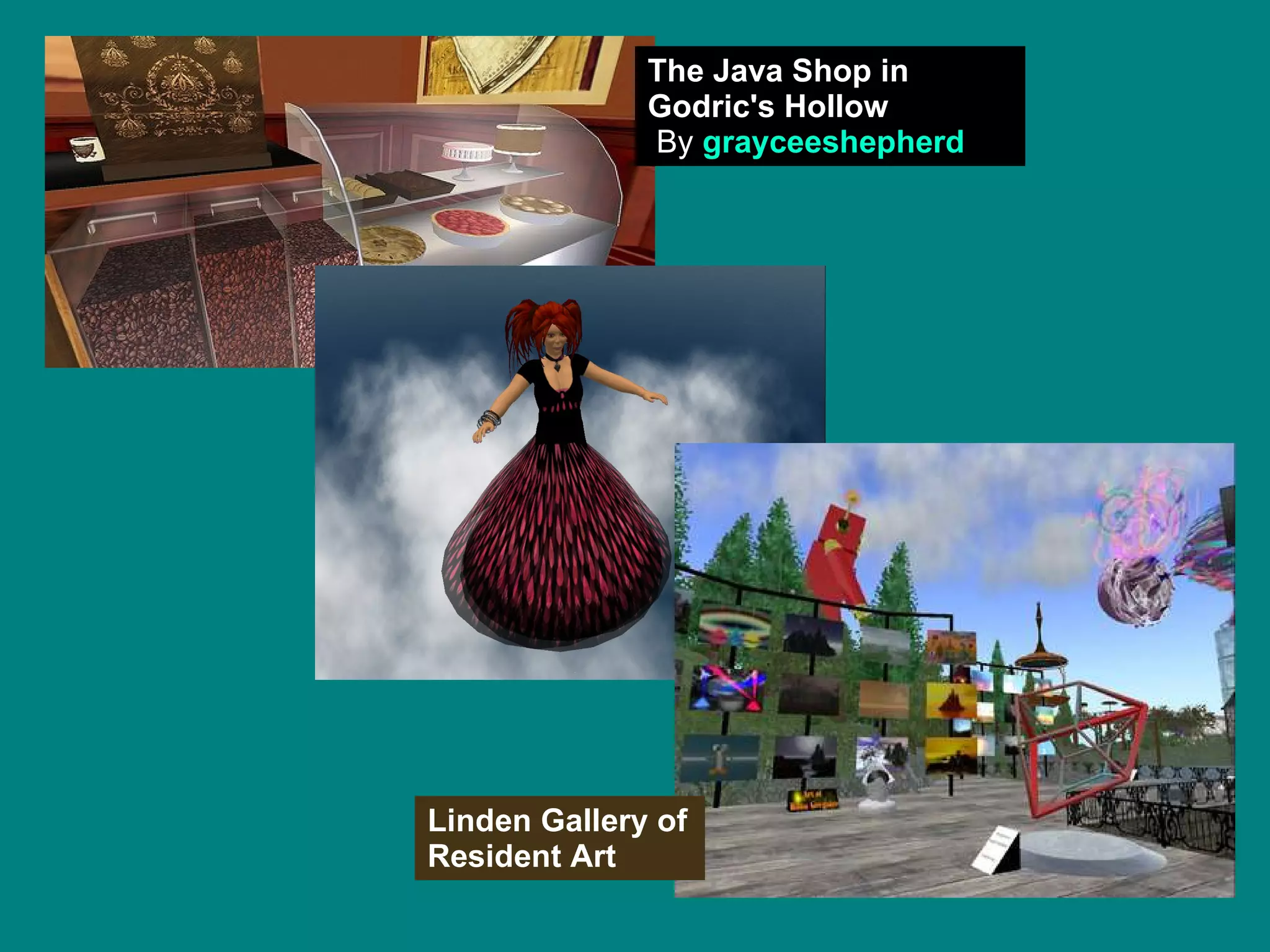 The Java Shop in Godric's Hollow   By  grayceeshepherd Linden Gallery of Resident Art 