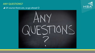 ANY QUESTIONS? 
CLICK TO EDIT MASTER TITLE STYLE 
 Of course there are, so go ahead  
 Click to edit Master text styles 
‒ Second level 
‒ Third level 
‒ Fourth level 
‒ Fifth level 
26 | THE HETEROGENEOUS SYSTEM ARCHITECTURE – IT’S (NOT) ALL ABOUT THE GPU | MARCH 1, 2014 
