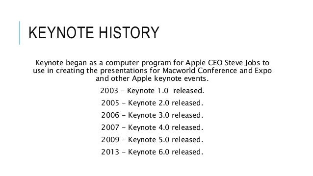 define keynote define keynote