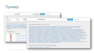 © 2018 Cisco and/or its affiliates. All rights reserved.
Пример
 