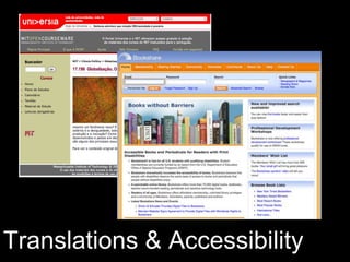 Translations & Accessibility

 