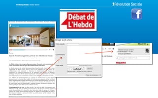 Social media and the press, case study: Hebdo