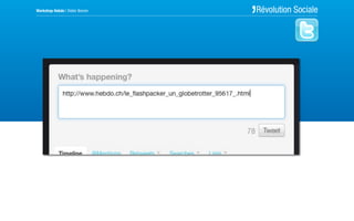 Social media and the press, case study: Hebdo