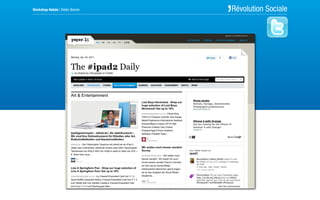 Social media and the press, case study: Hebdo