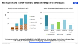 The Role of Renewable Hydrogen in Clean Energy Transitions: Dr Ilkka ...
