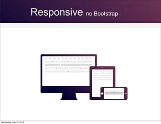 Responsive no Bootstrap
Wednesday, July 10, 2013
 