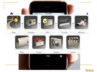 And they want serviceslike this:Backup