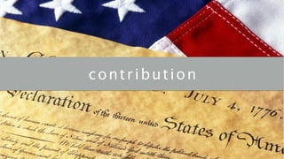 contribution 
 