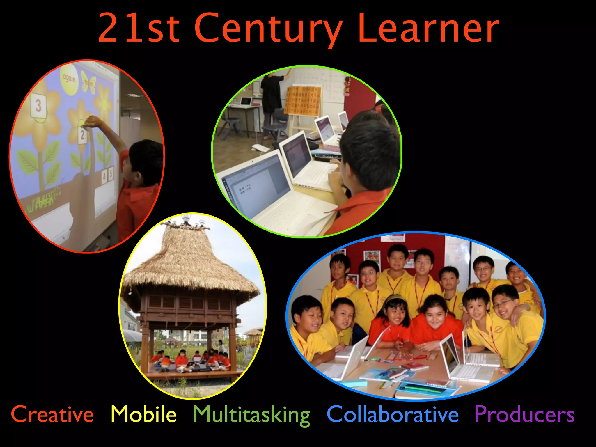 21st Century Learner




Creative Mobile Multitasking Collaborative Producers
 