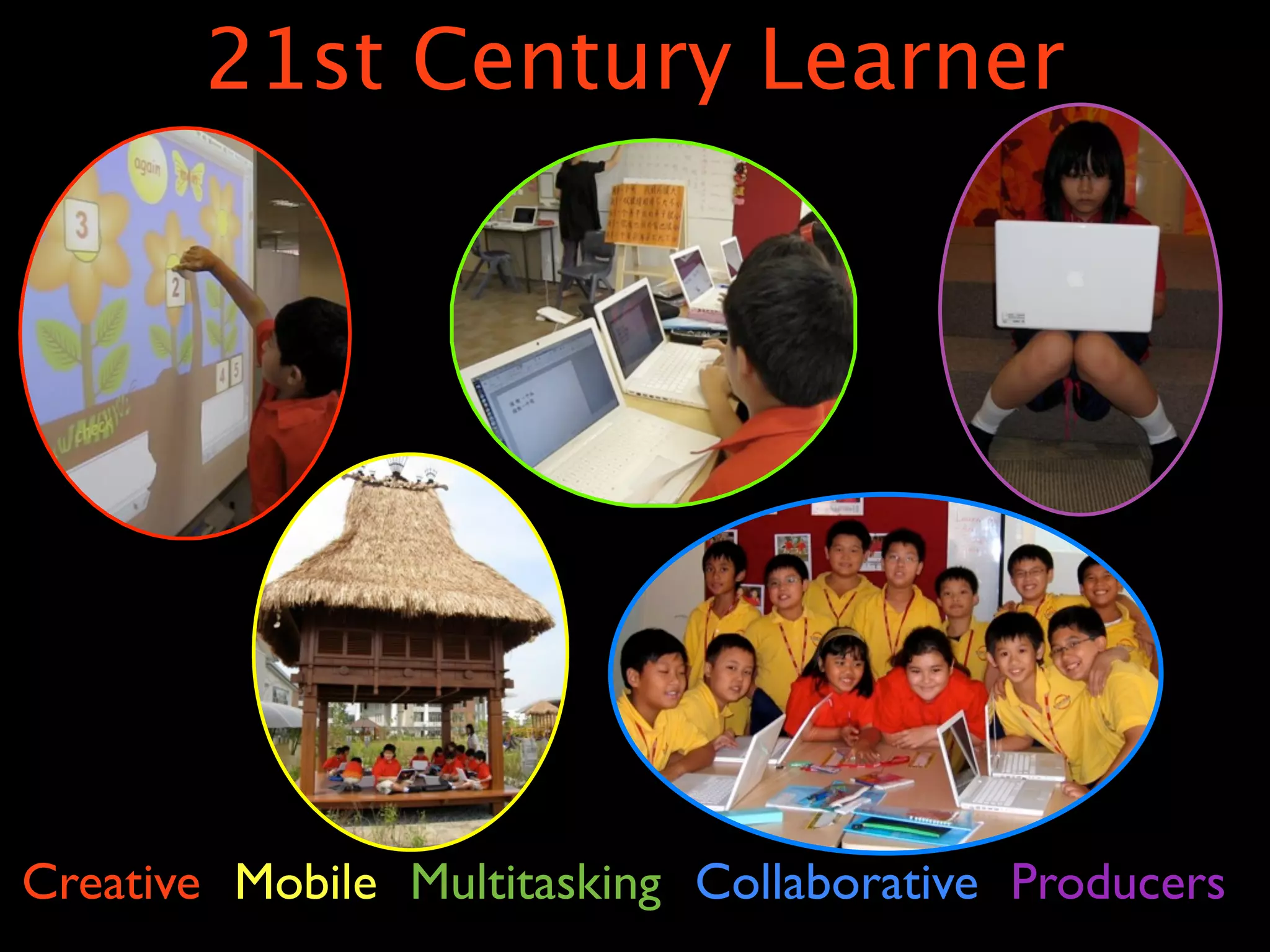 21st Century Learner




Creative Mobile Multitasking Collaborative Producers
 